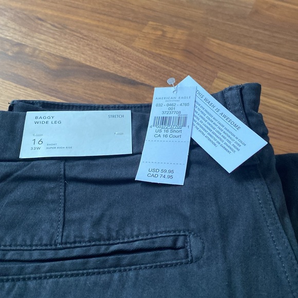 **NEW**American Eagle Baggy Wide Leg pants - Picture 4 of 4